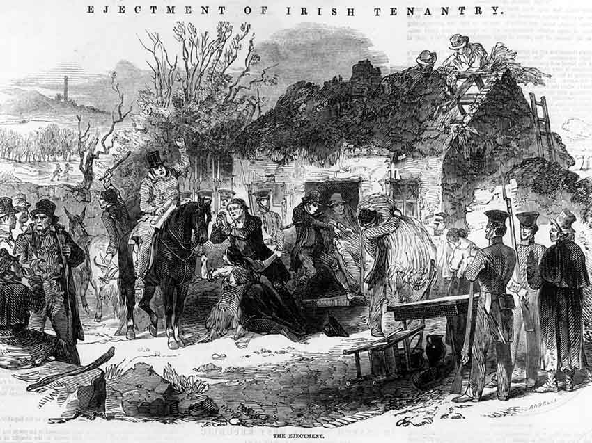 Eviction during the Famine